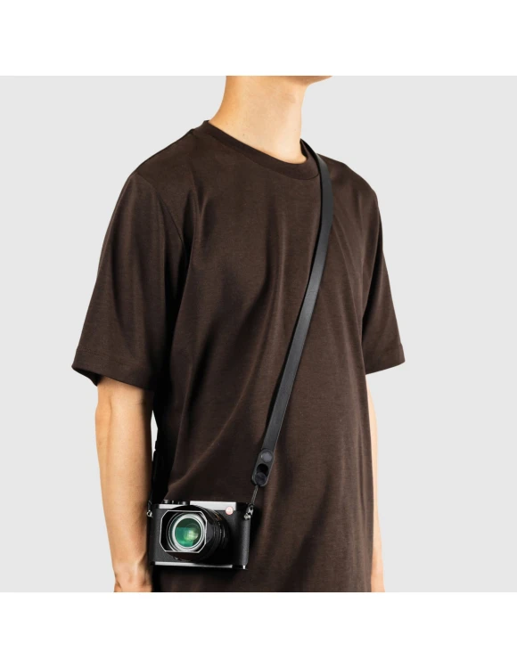 Skórzany pasek Peak Design Form Leather Camera Strap Standard Black - Czarny