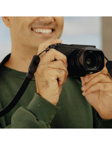 Skórzany pasek Peak Design Form Leather Camera Strap Long Black - Czarny