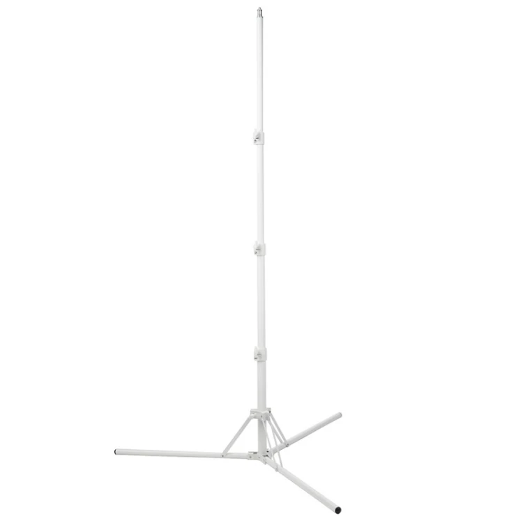Studyjny, biały statyw oświetleniowy Mitoya Ibis 185cm, gwint 1/4''