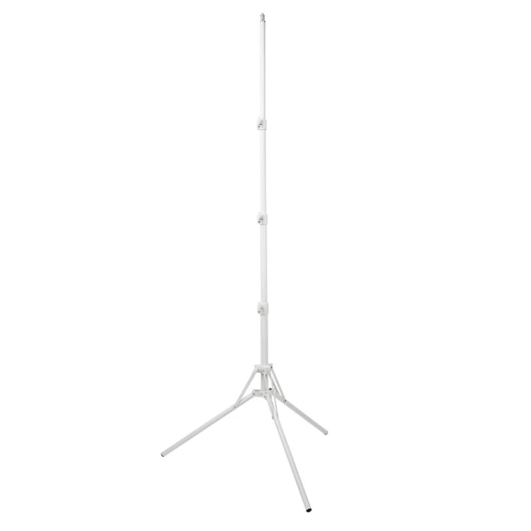 Studyjny, biały statyw oświetleniowy Mitoya Ibis 185cm, gwint 1/4''