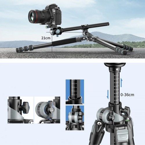 Statyw z pochylaną kolumną Ulanzi MT-59 - 176cm