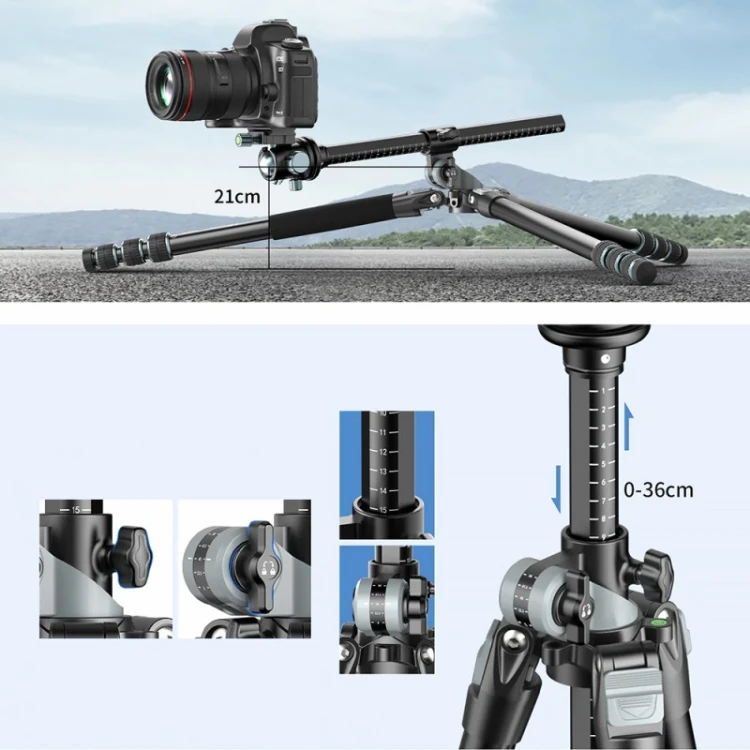 Statyw z pochylaną kolumną Ulanzi MT-59 - 176cm