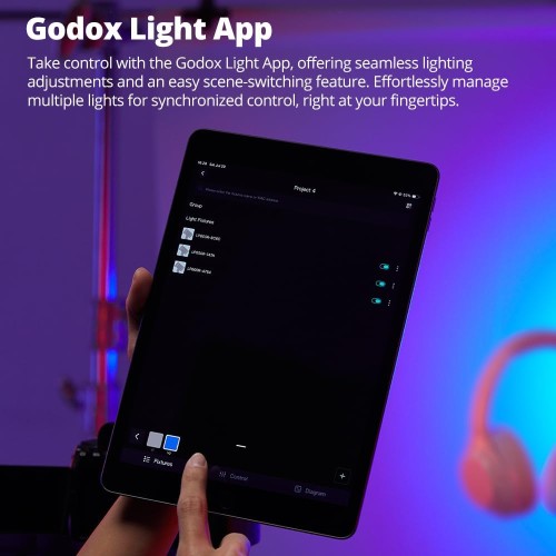 Godox Litemons LP600R RGB panel oświetleniowy LED z wrotami