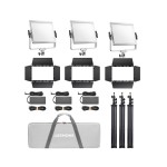 Zestaw oświetleniowy LED Godox Litemons LP600R RGB 3 panele ze statywami i walizką