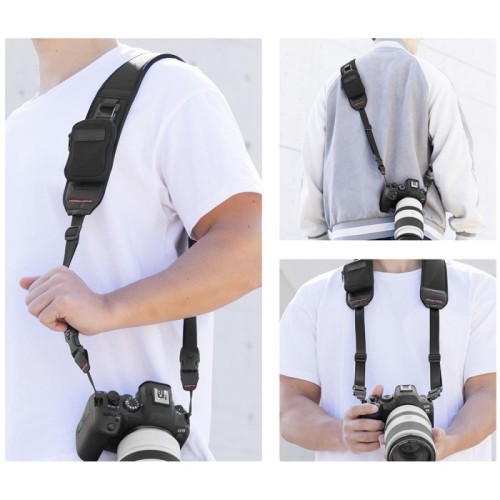 Pasek do aparatu K&F Concept KF13.184 - czarny 58mm