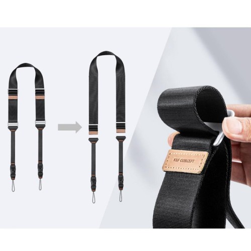 Pasek do aparatu K&F Concept Alpha Strap KF13.132V1 - czarny 45mm