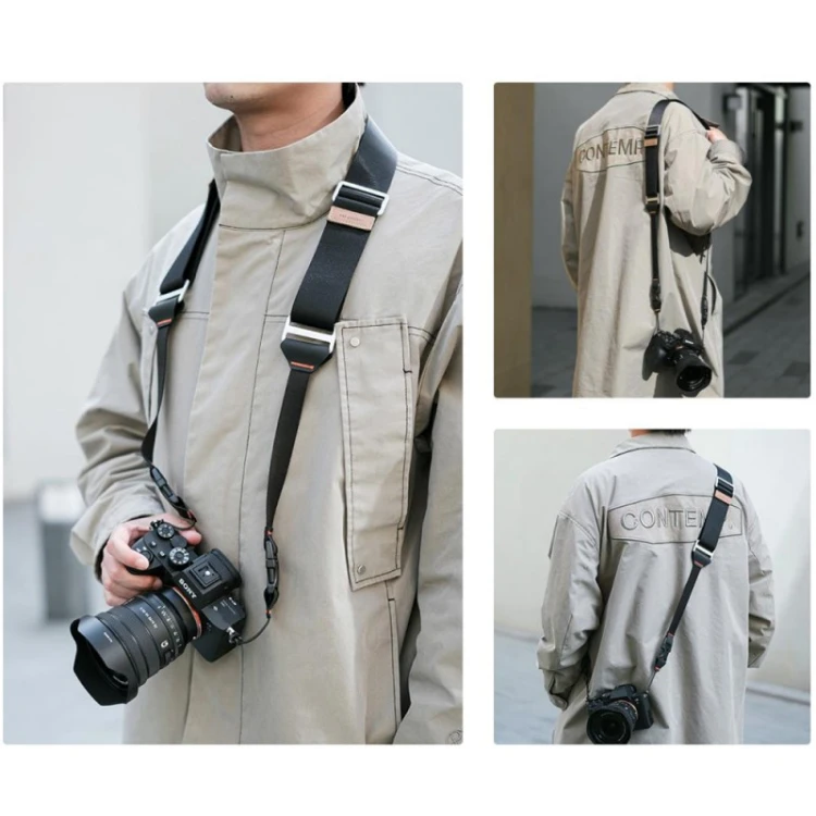 Pasek do aparatu K&F Concept Alpha Strap KF13.132V1 - czarny 45mm