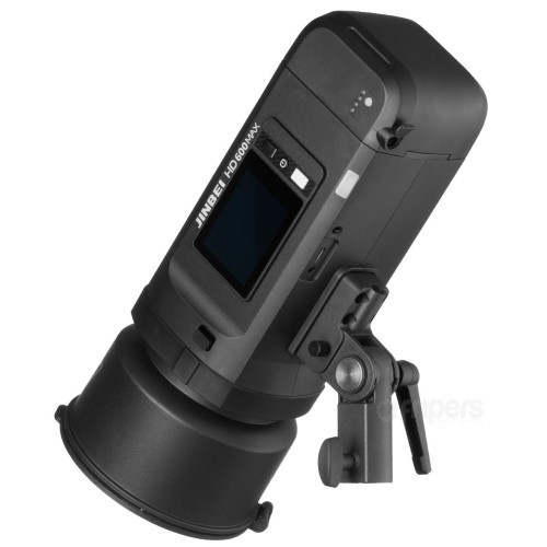 Lampa błyskowa plenerowa z akumulatorem Jinbei HD600MAX 600Ws TTL