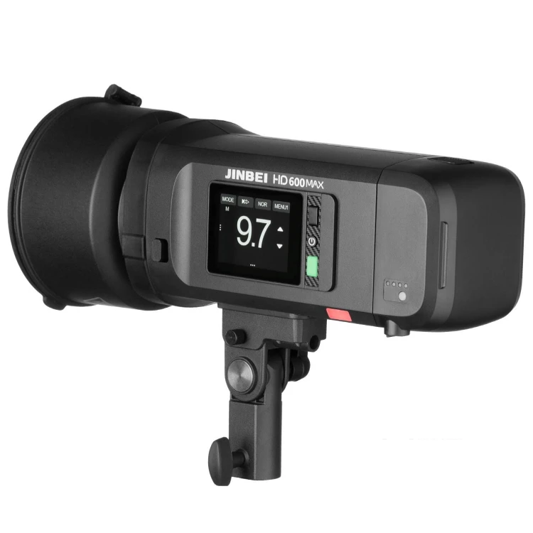 Lampa błyskowa plenerowa z akumulatorem Jinbei HD600MAX 600Ws TTL