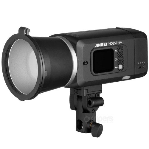 Lampa błyskowa plenerowa z akumulatorem Jinbei HD250MAX 220Ws TTL