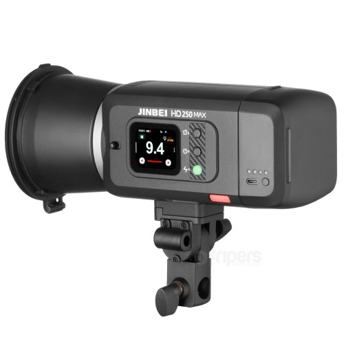 Lampa błyskowa plenerowa z akumulatorem Jinbei HD250MAX 220Ws TTL