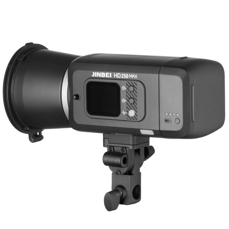 Lampa błyskowa plenerowa z akumulatorem Jinbei HD250MAX 220Ws TTL