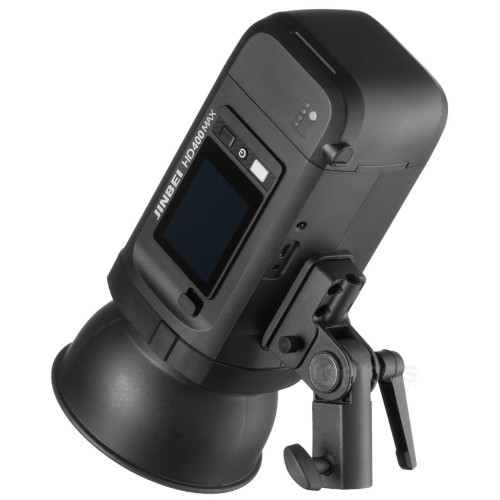 Lampa błyskowa plenerowa z akumulatorem Jinbei HD400MAX 400Ws TTL