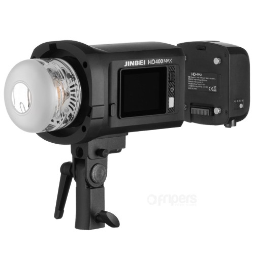 Lampa błyskowa plenerowa z akumulatorem Jinbei HD400MAX 400Ws TTL