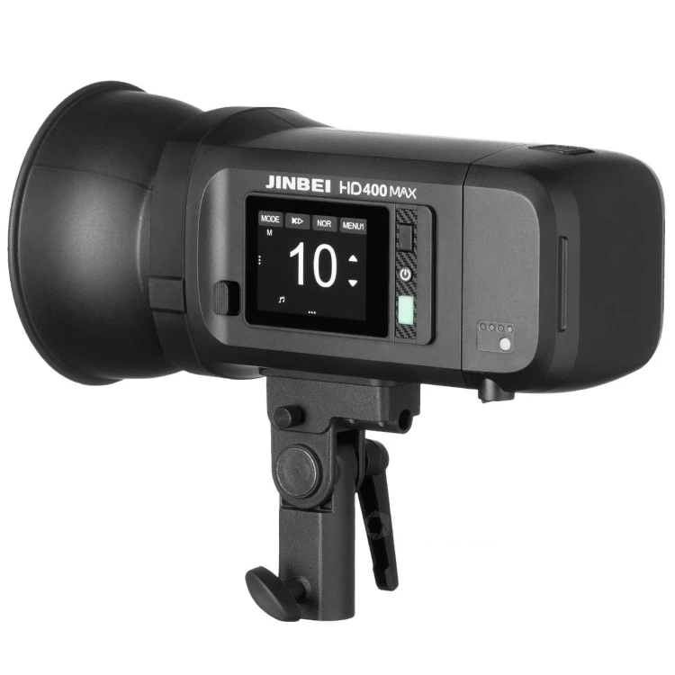 Lampa błyskowa plenerowa z akumulatorem Jinbei HD400MAX 400Ws TTL
