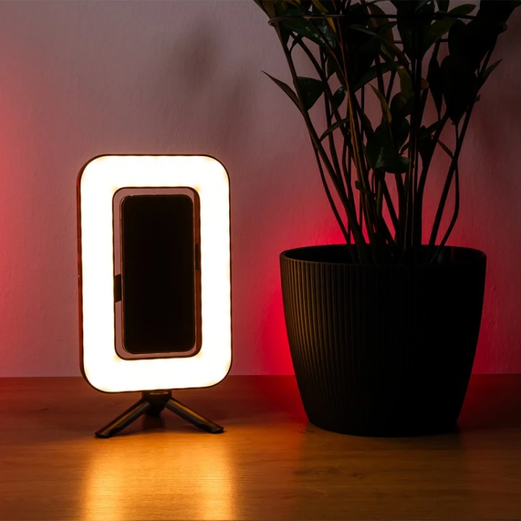 Lampa LED z magnetycznym uchwytem do telefonu Mitoya Acara RGB