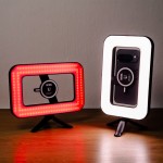 Lampa LED z magnetycznym uchwytem do telefonu Mitoya Acara RGB