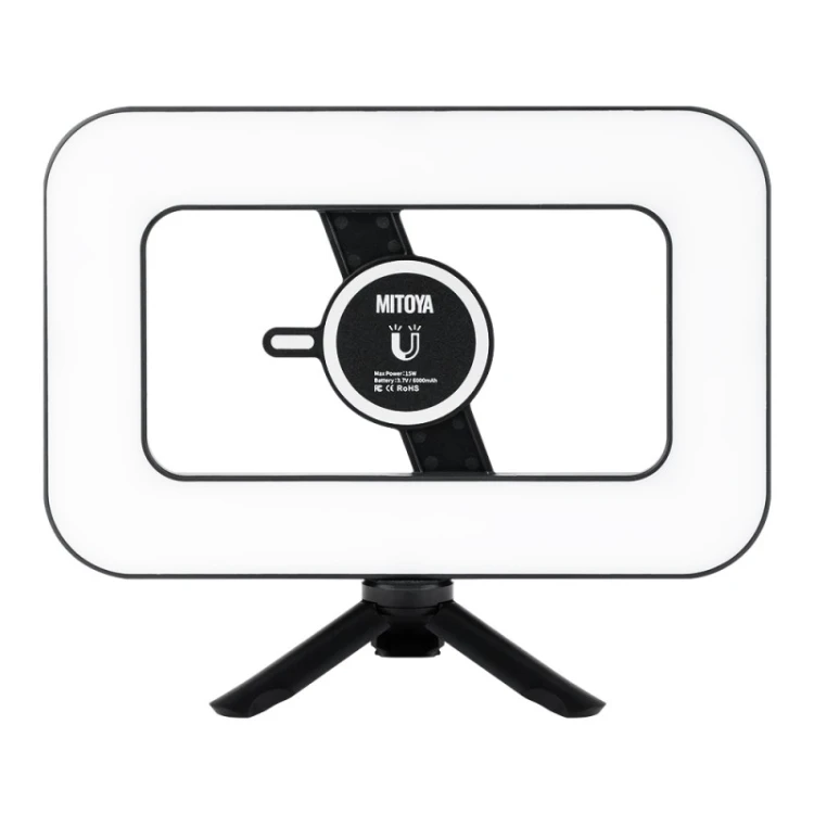 Lampa LED z magnetycznym uchwytem do telefonu Mitoya Acara RGB