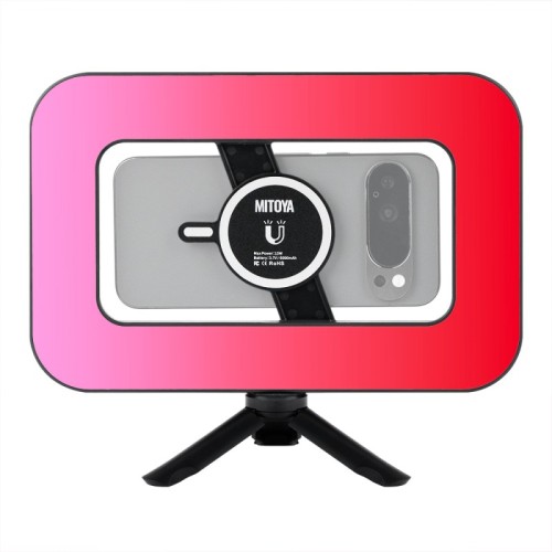 Lampa LED z magnetycznym uchwytem do telefonu Mitoya Acara RGB