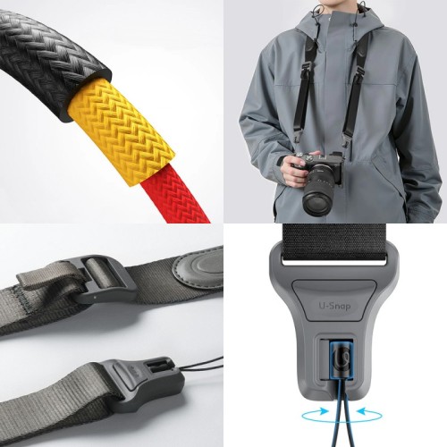 Pasek do aparatu Ulanzi CSS1 U-Snap Midnight Blue