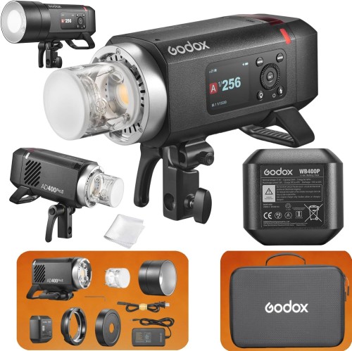 Lampa plenerowa studyjna Godox AD400 Pro II TTL nowa wersja, mobilne studio