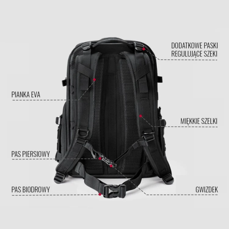Plecak fotograficzny Ulanzi BC007 Tactical 28L