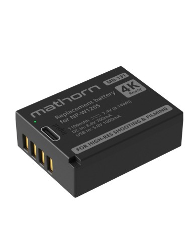 Akumulator Mathorn MB-131 1100mAh USB-C zamiennik NP-W126S