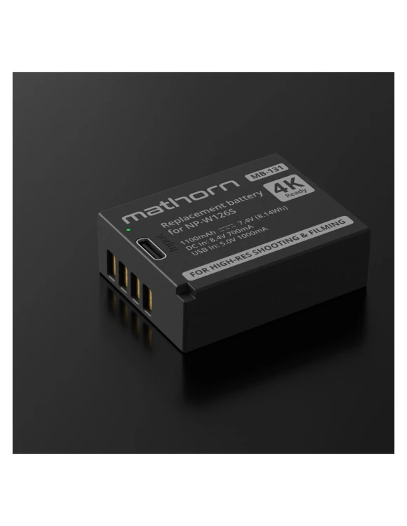 Akumulator Mathorn MB-131 1100mAh USB-C zamiennik NP-W126S