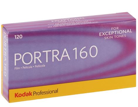 Film kolorowy Kodak Portra 160/120 (średni format)