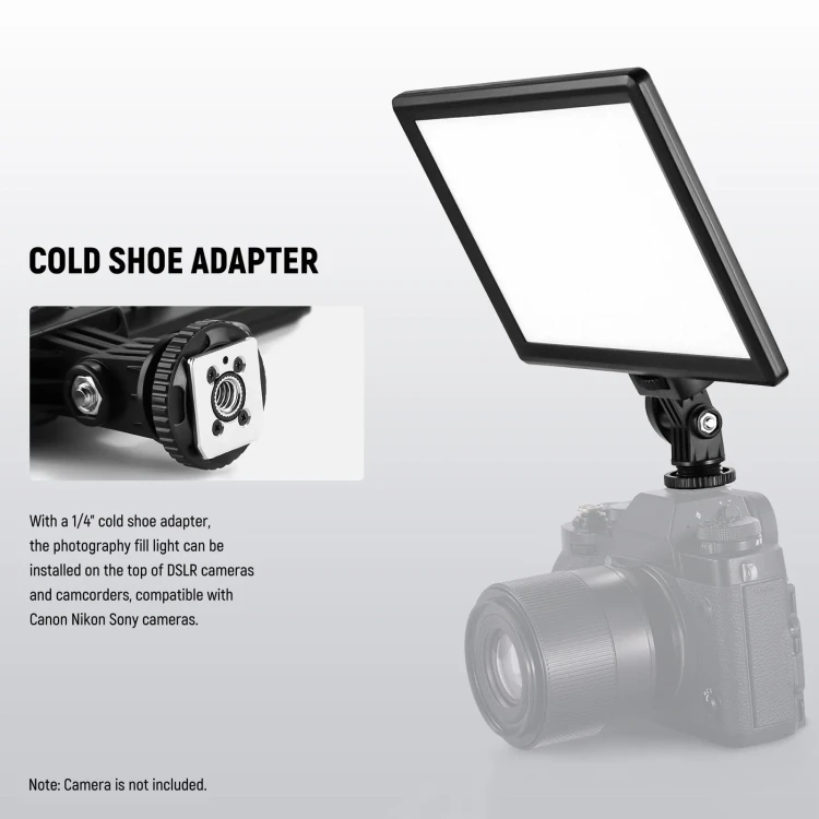 Lampa panel LED Neewer NL-116AI Bi-Color 9" z akumulatorem