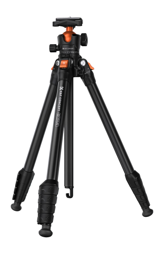 Statyw fotograficzny  K&F Concept O235A1 z głowicą kulową BH-40 i uchwytem na telefon