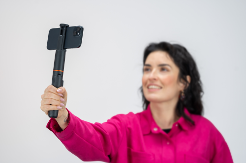 Mały statyw do telefonu Newell M-Pod Pro z funkcją monopodu i pilotem