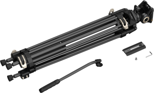 Wysoki statyw video SmallRig 3751 Heavy-Duty z olejową głowicą AD-01