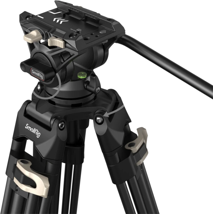 Wysoki statyw video SmallRig 3751 Heavy-Duty z olejową głowicą AD-01