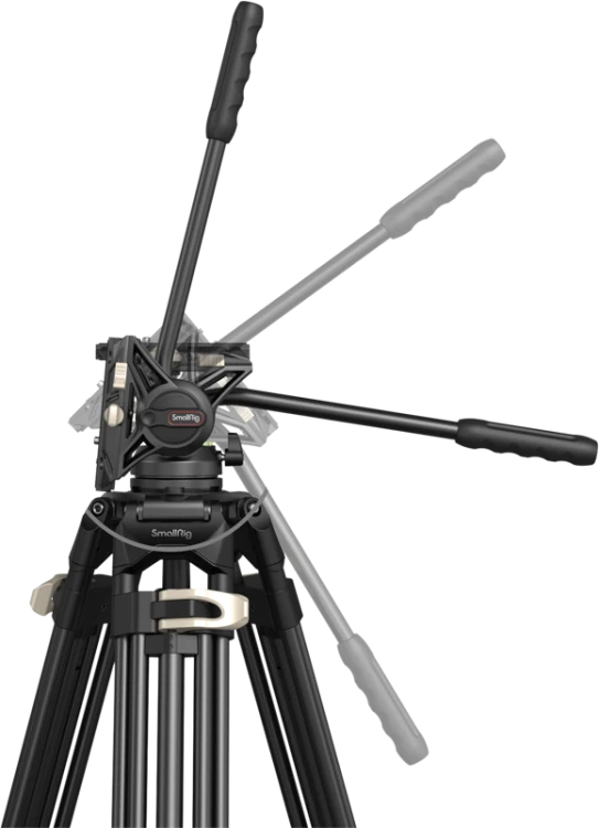 Wysoki statyw video SmallRig 3751 Heavy-Duty z olejową głowicą AD-01