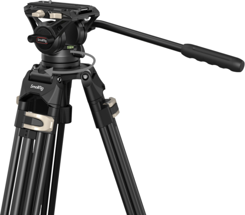 Wysoki statyw video SmallRig 3751 Heavy-Duty z olejową głowicą AD-01