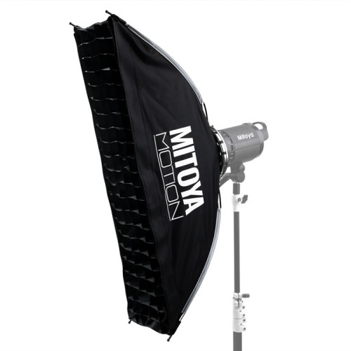 Softbox Mitoya Motion 22x90cm + grid, mocowanie Bowens