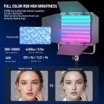Godox Litemons LP400R RGB panel oświetleniowy LED z wrotami , sterowany aplikacją
