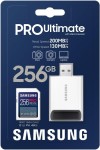 Karta pamięci Samsung PRO Ultimate SDXC 256GB UHS-I U3 + czytnik
