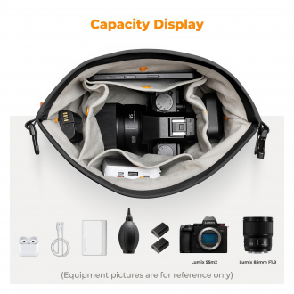 Torba fotograficzna K&F Concept Urban Wander Sling U11 5 l - czarna