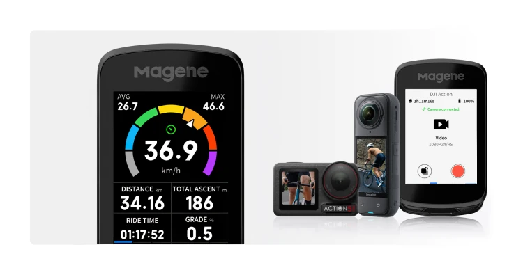 Licznik komputer rowerowy z GPS Magene C606 Pro