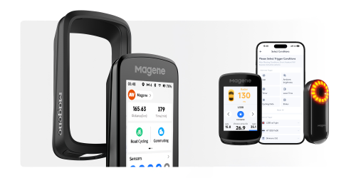 Licznik komputer rowerowy z GPS Magene C606 Pro