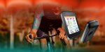 Licznik komputer rowerowy z GPS Magene C606 Pro na kierownicy roweru