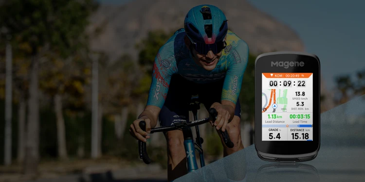 Licznik komputer rowerowy z GPS Magene C606 Pro