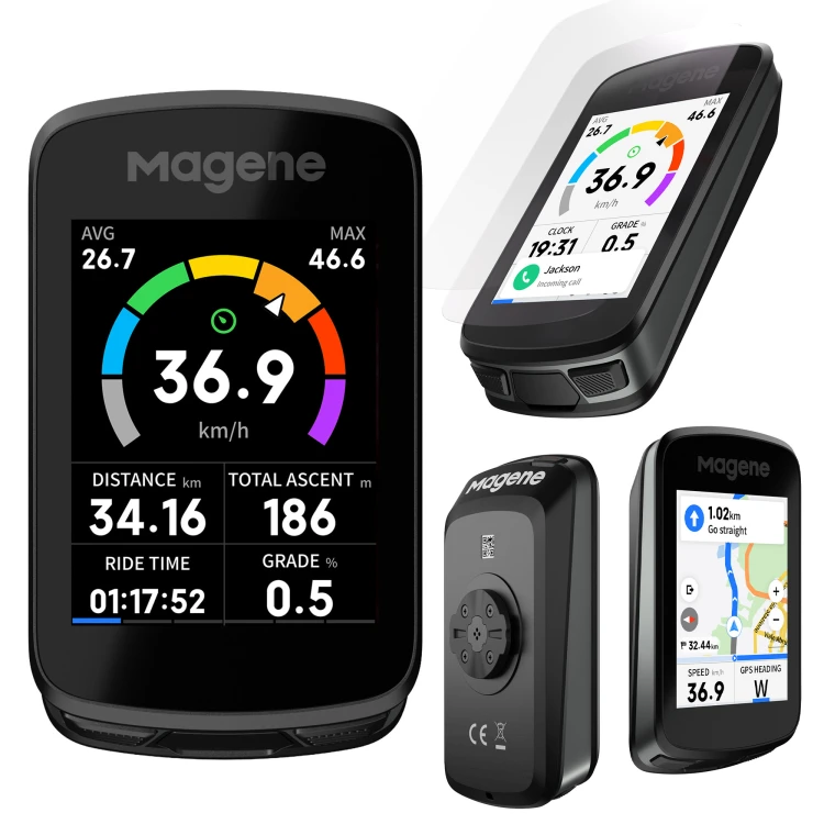 Licznik komputer rowerowy z GPS Magene C606 Pro