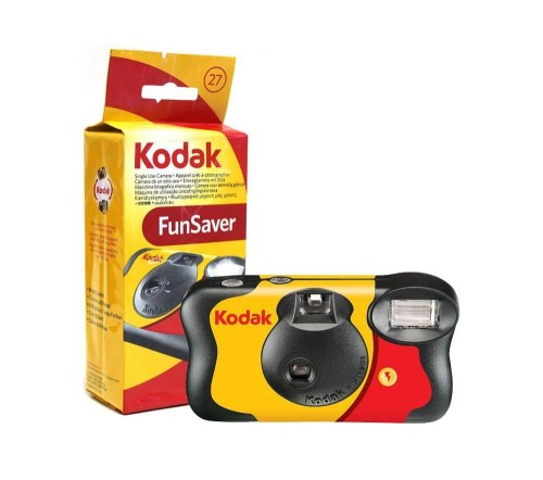 Aparat jednorazowy kolorowy Kodak FunSaver z lampą - 27 zdjęć