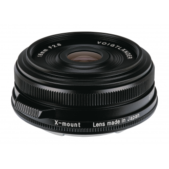 Obiektyw Voigtlander Color Skopar 18 mm f/2,8 do Fujifilm X - czarny
