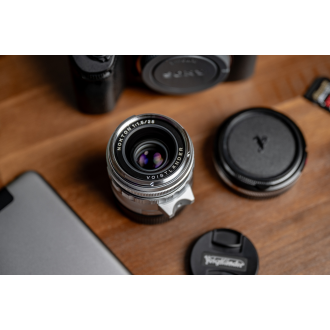 Obiektyw Voigtlander Nokton II Vintage Line 28 mm f/1,5 do Leica M - srebrny