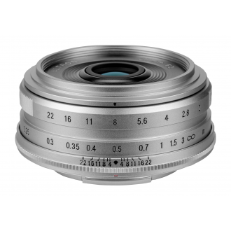 Obiektyw Voigtlander Ultron 27 mm f/2,0 do Fujifilm X - srebrny