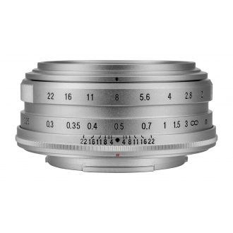 Obiektyw Voigtlander Ultron 27 mm f/2,0 do Fujifilm X - srebrny